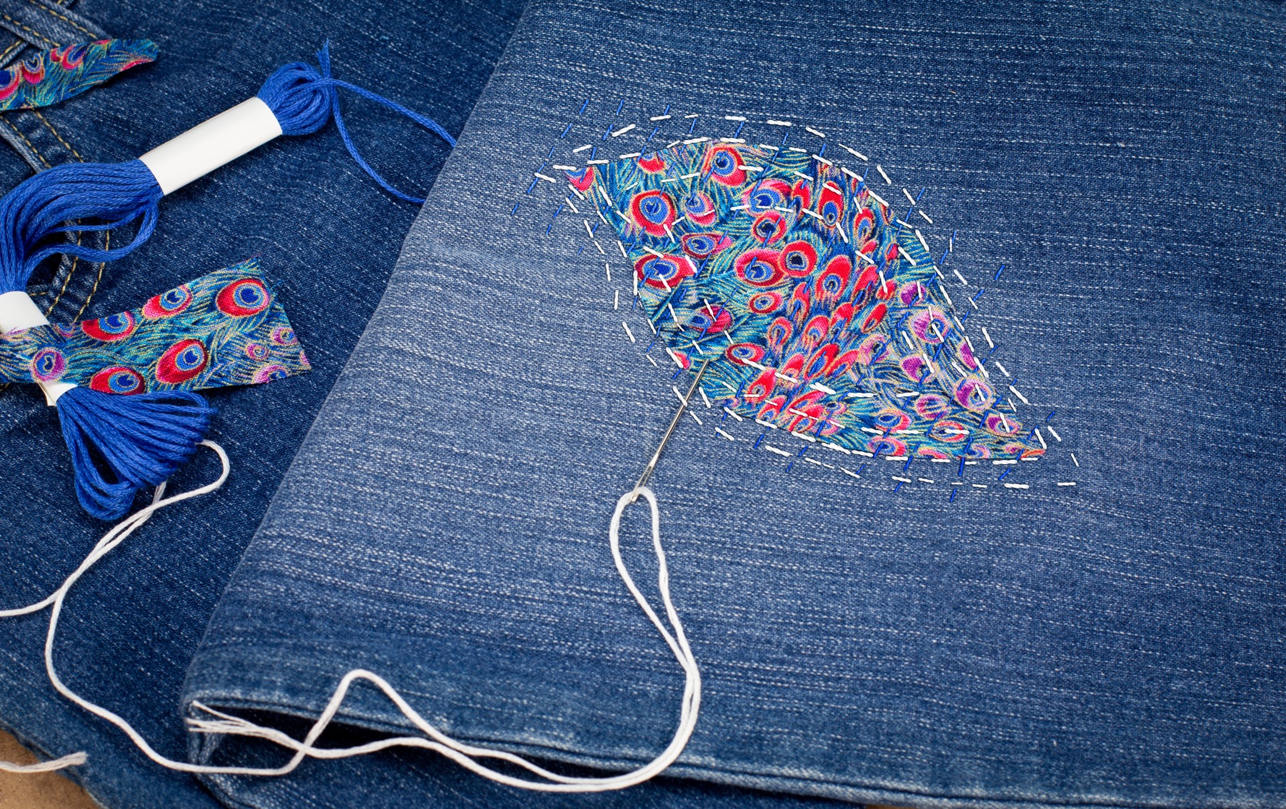 Don’t Chuck It — Mend It! (Adults) workshop in progress